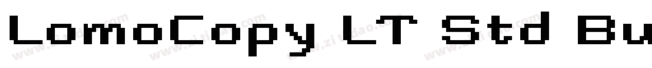 LomoCopy LT Std Butt字体转换
